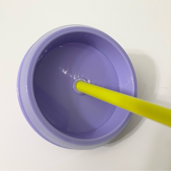 Starbucks Fall 2023 Lilac Purple Pearlescent Wave Glass Cold Cup Tumbler Flaws - Picture 16 of 16